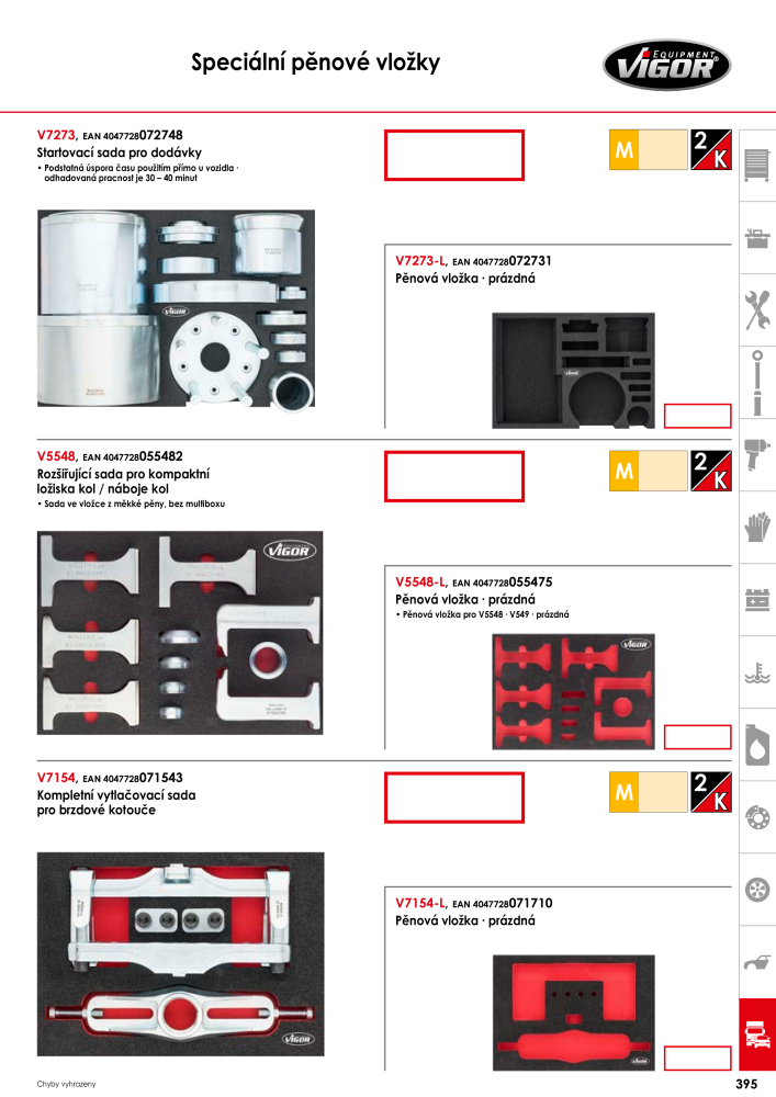 Hlavní katalog VIGOR Nb. : 717 - Page 397