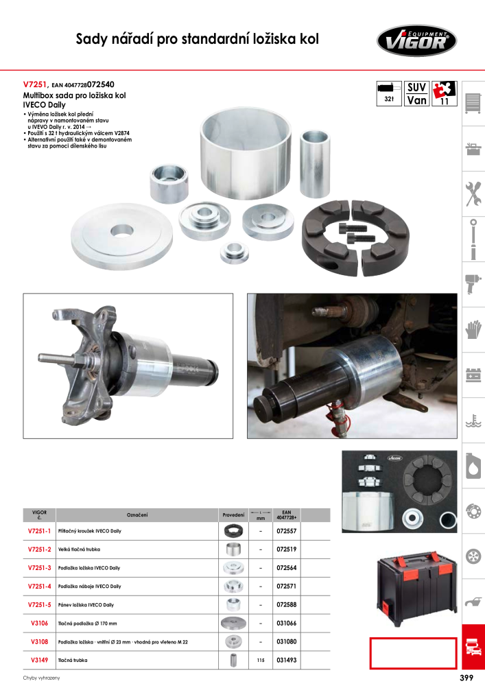 Hlavní katalog VIGOR Nº: 717 - Página 401