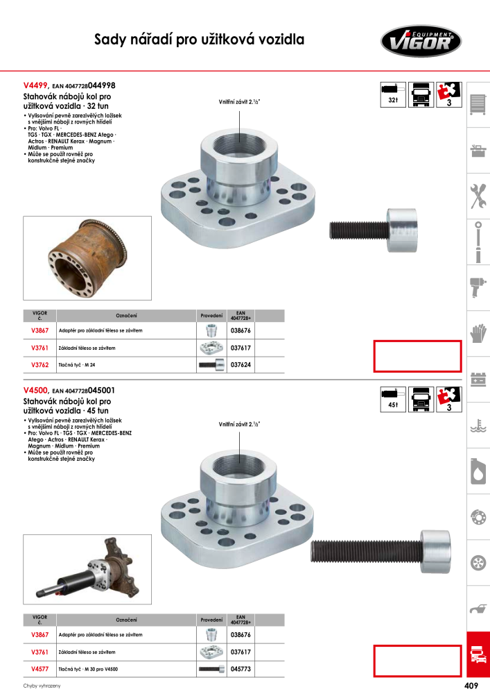 Hlavní katalog VIGOR NR.: 717 - Seite 411