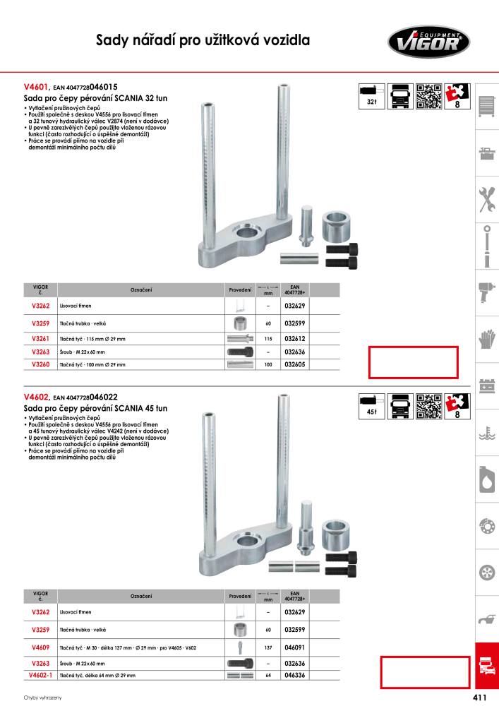 Hlavní katalog VIGOR NO.: 717 - Page 413