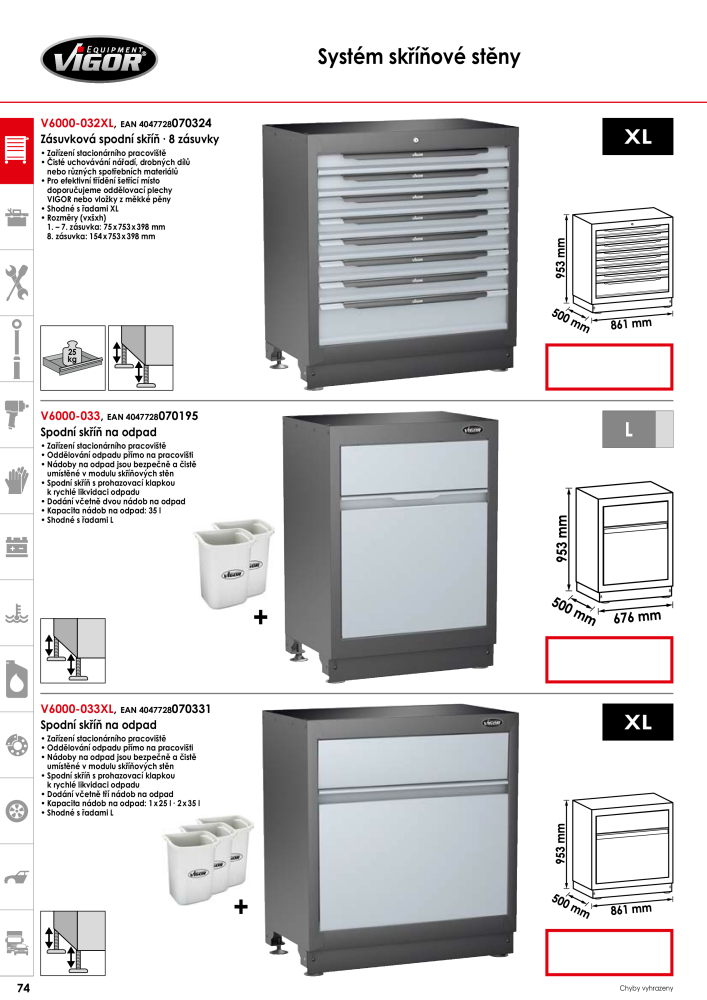 Hlavní katalog VIGOR NR.: 717 - Strona 76