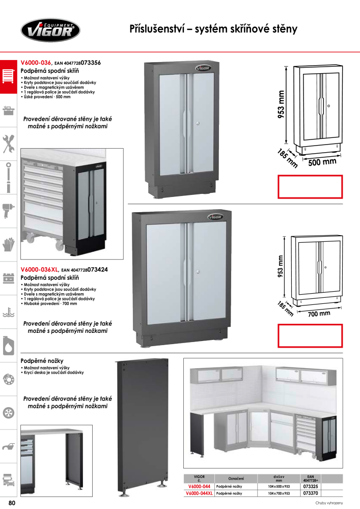 Hlavní katalog VIGOR Č. 717 - Strana 82