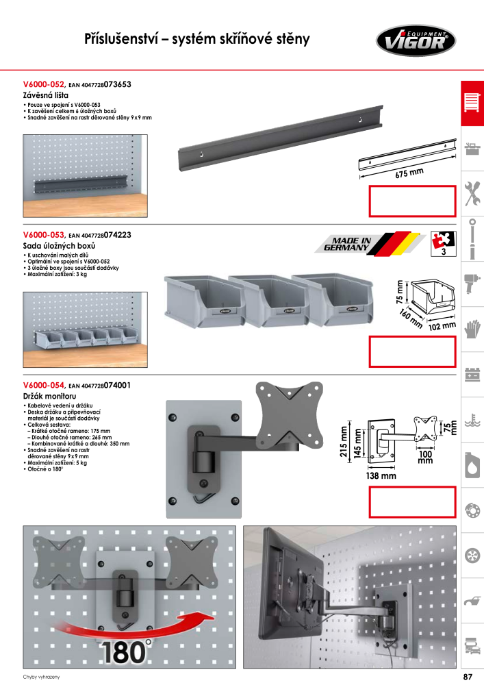 Hlavní katalog VIGOR Č. 717 - Strana 89