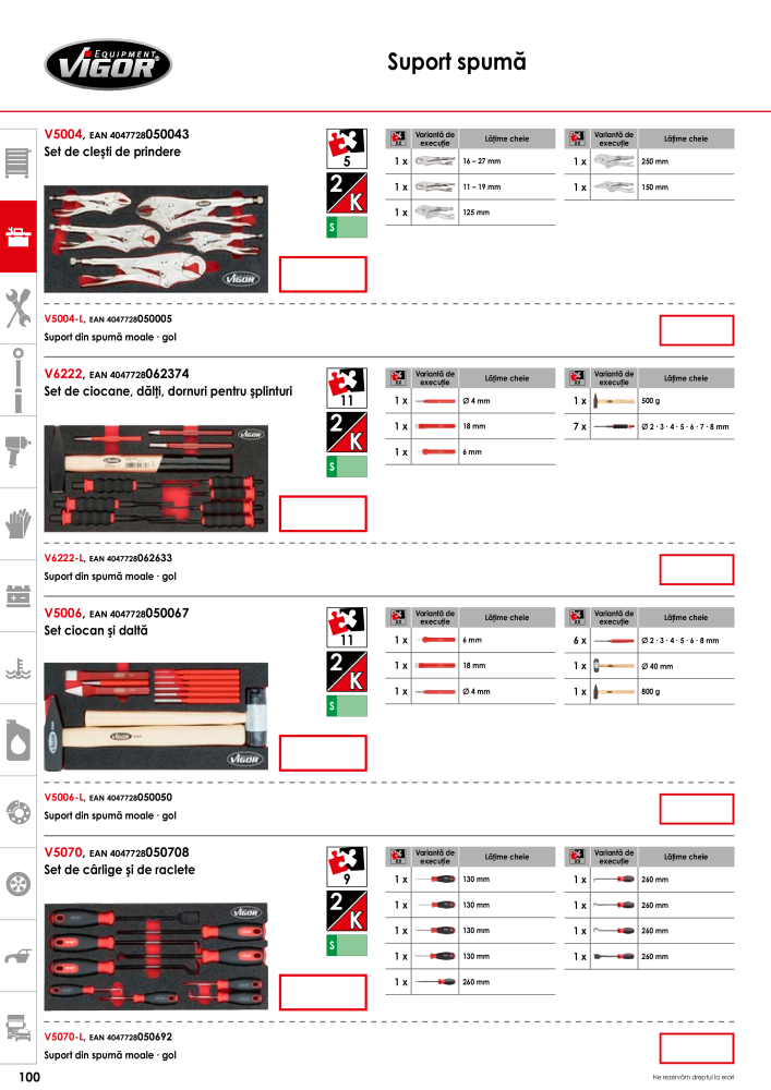 Catalogul principal VIGOR Nº: 719 - Página 102