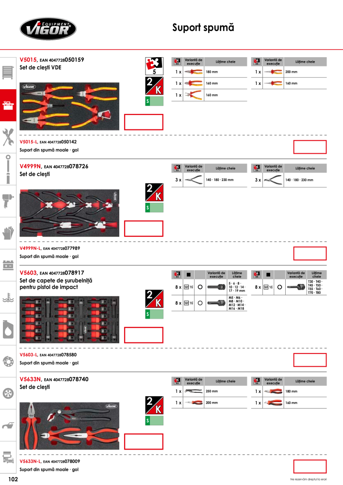 Catalogul principal VIGOR NR.: 719 - Pagina 104