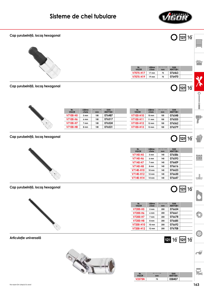 Catalogul principal VIGOR NR.: 719 - Pagina 165