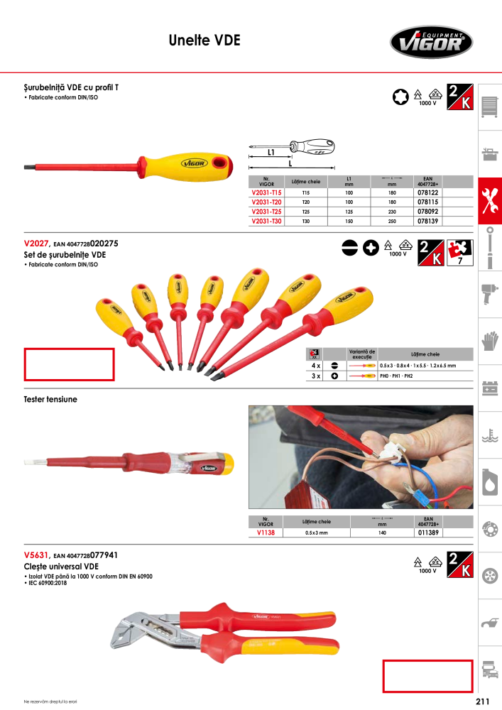 Catalogul principal VIGOR NR.: 719 - Seite 213