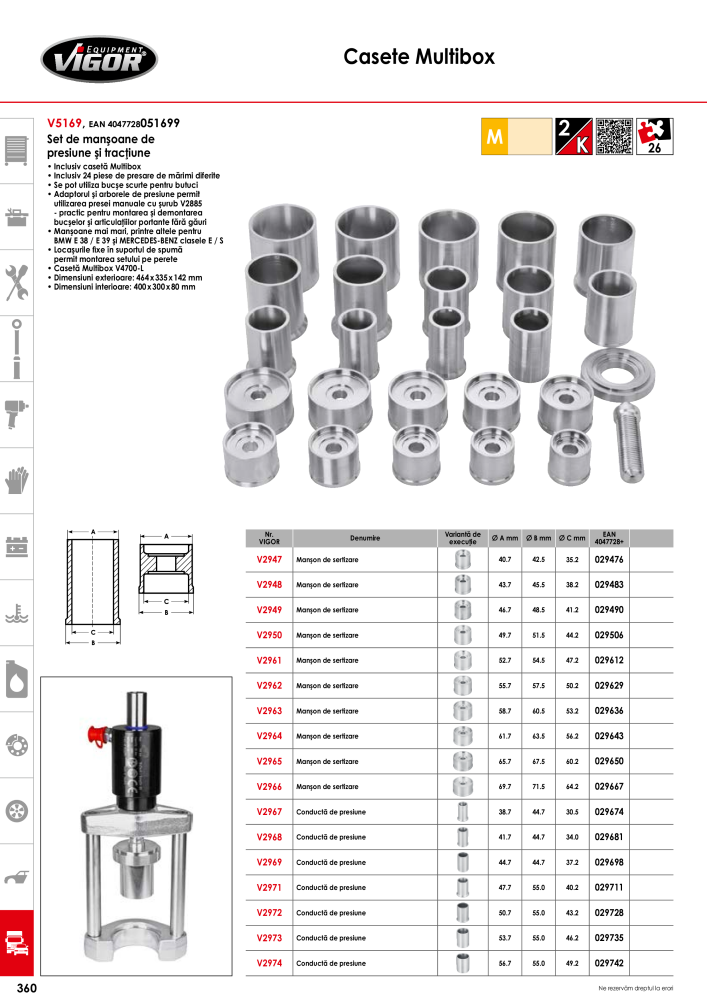 Catalogul principal VIGOR NR.: 719 - Pagina 362