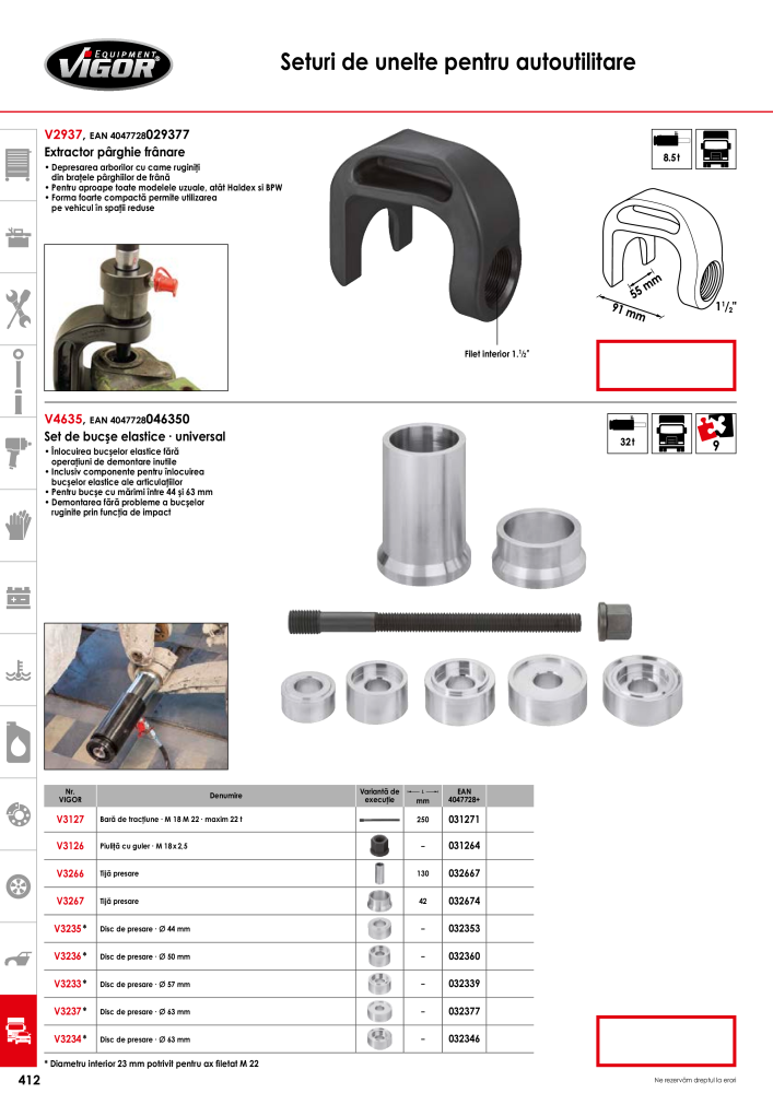 Catalogul principal VIGOR Č. 719 - Strana 414