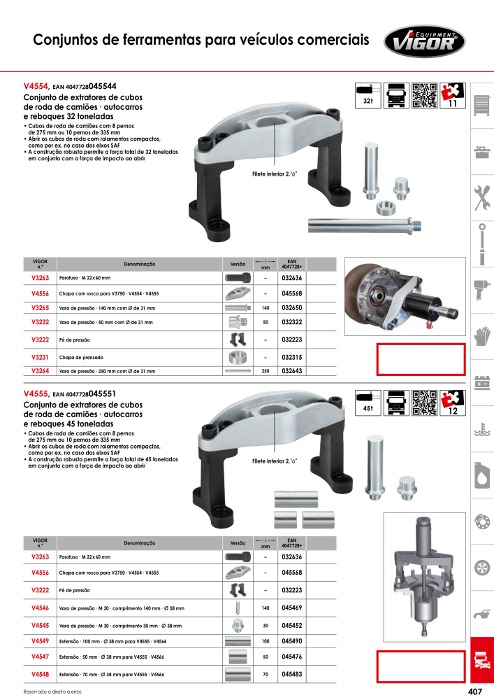 Catálogo principal VIGOR NR.: 720 - Strona 409