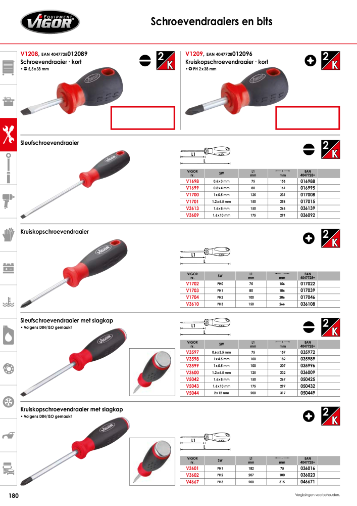 VIGOR hoofdcatalogus NR.: 721 - Pagina 182