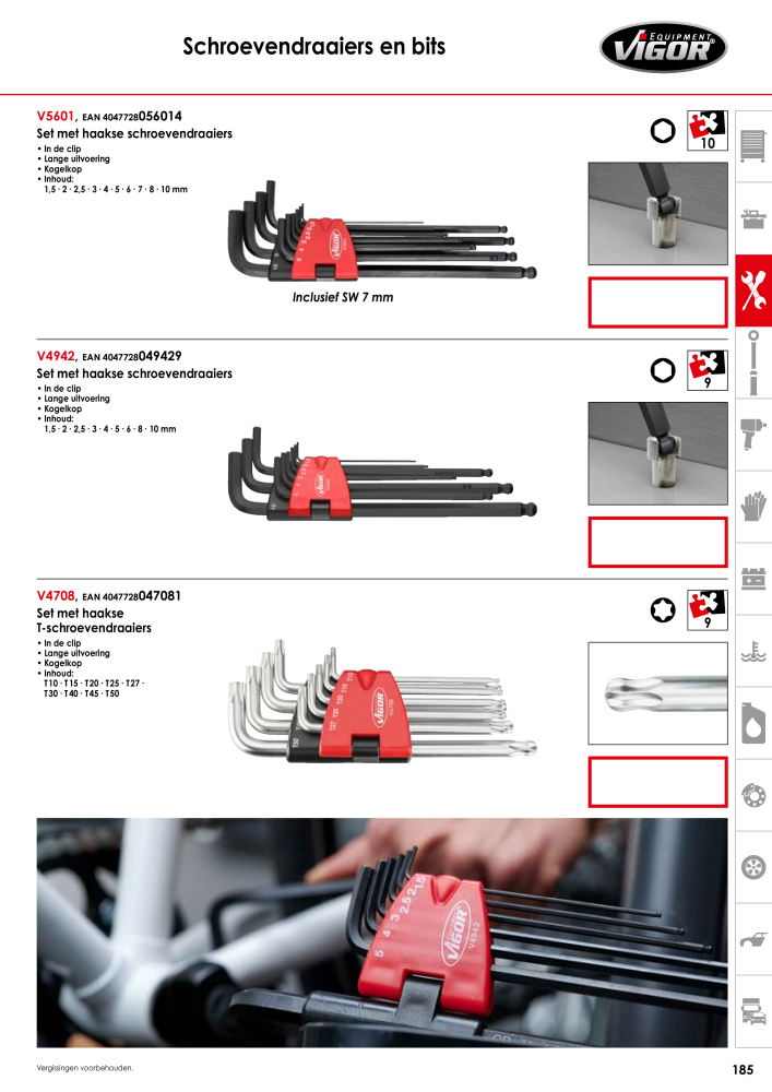 VIGOR hoofdcatalogus NR.: 721 - Pagina 187