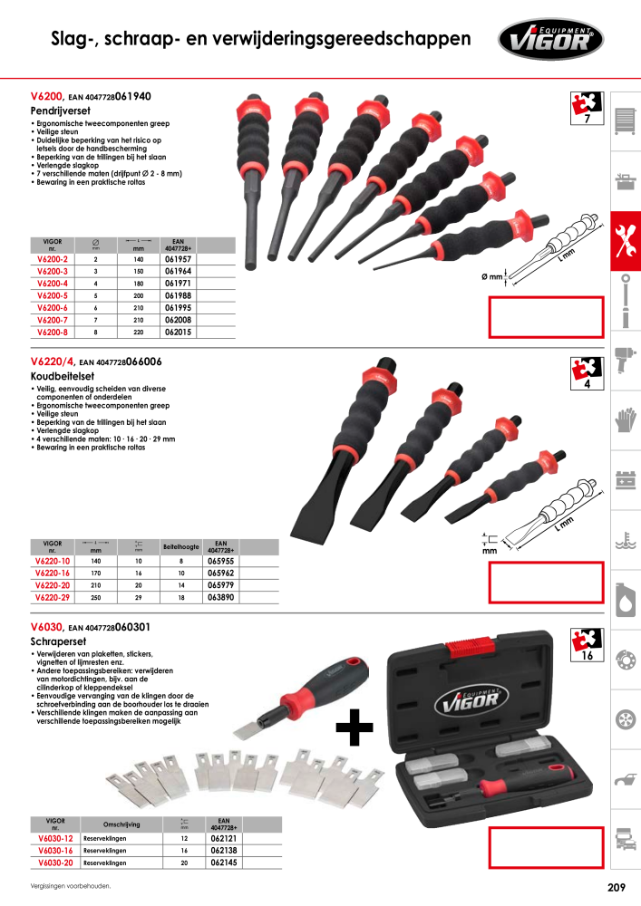 VIGOR hoofdcatalogus NR.: 721 - Pagina 211
