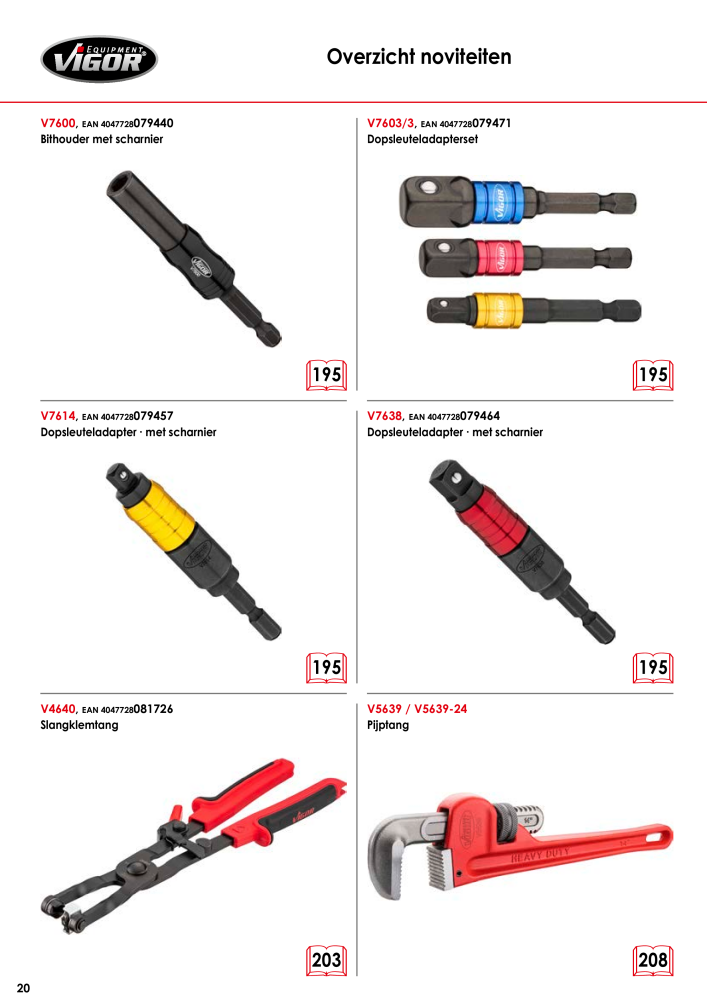 VIGOR hoofdcatalogus Nº: 721 - Página 22