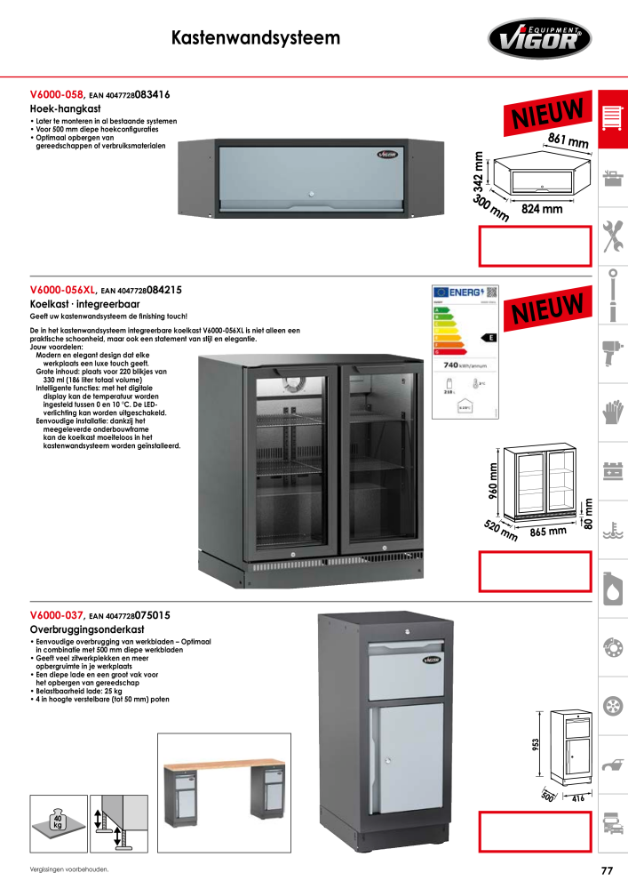 VIGOR hoofdcatalogus Nº: 721 - Página 79