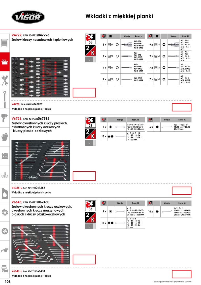 Katalog główny VIGOR NR.: 722 - Strona 110