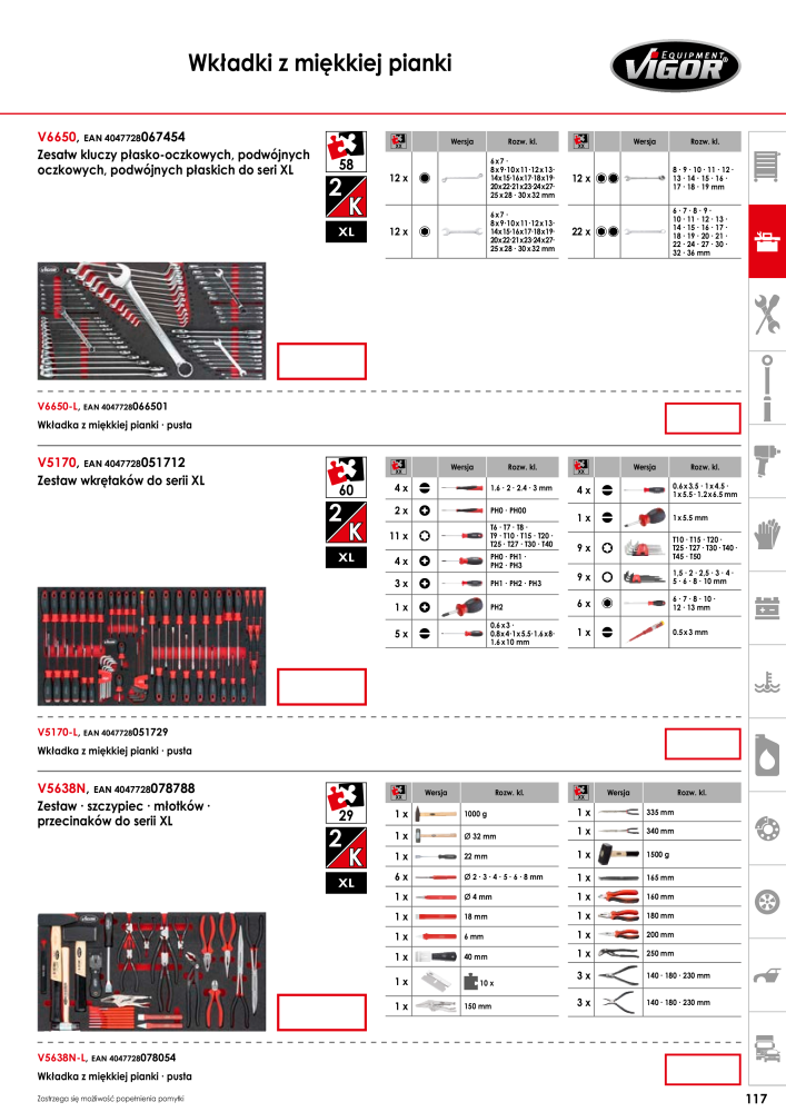 Katalog główny VIGOR Č. 722 - Strana 119