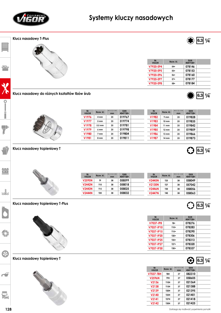 Katalog główny VIGOR NR.: 722 - Strona 130