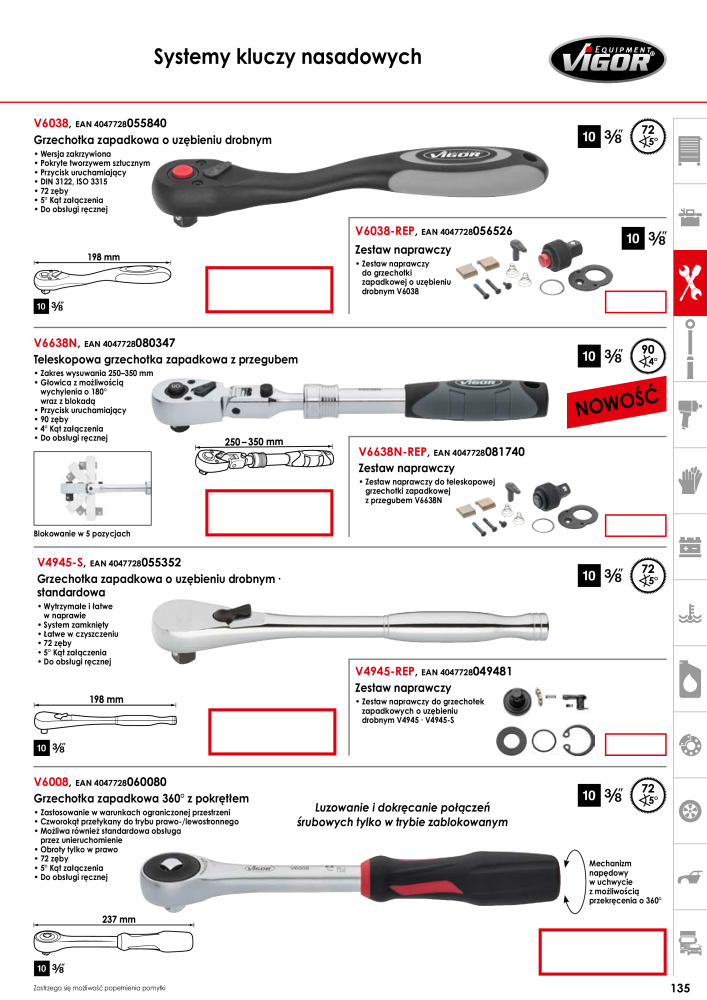 Katalog główny VIGOR NR.: 722 - Strona 137