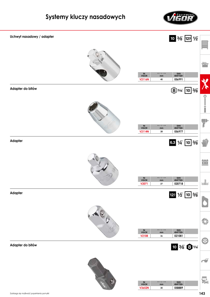 Katalog główny VIGOR NR.: 722 - Strona 145