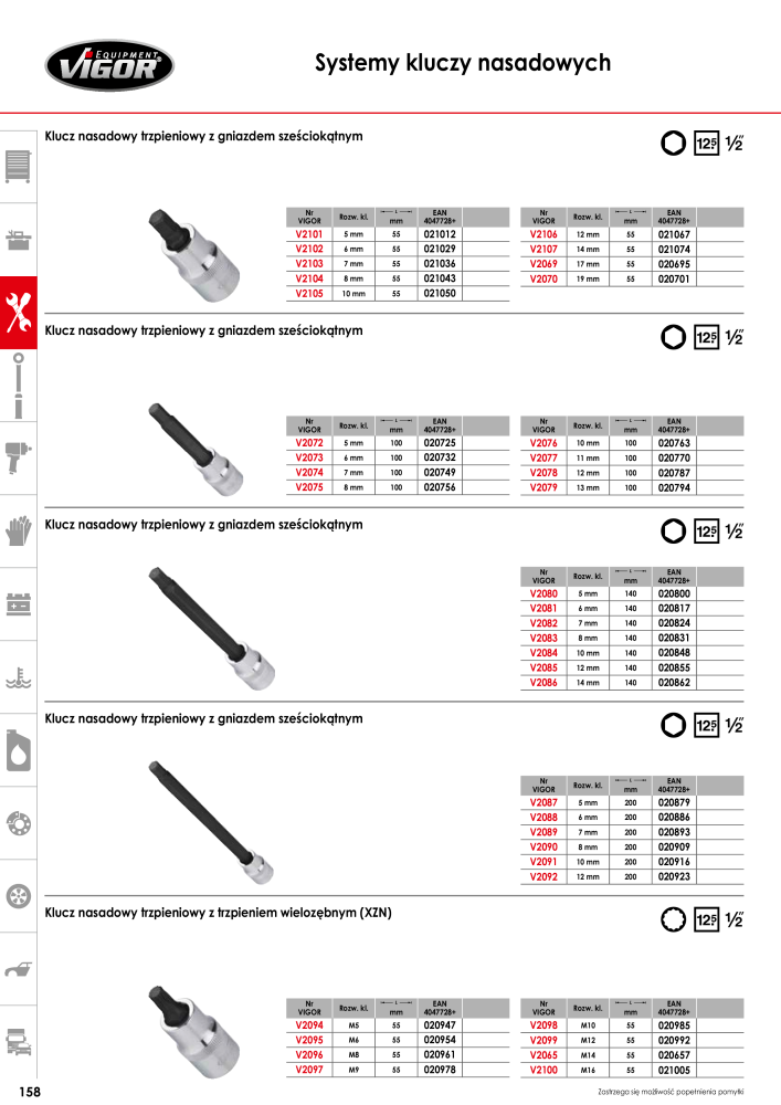 Katalog główny VIGOR NR.: 722 - Strona 160