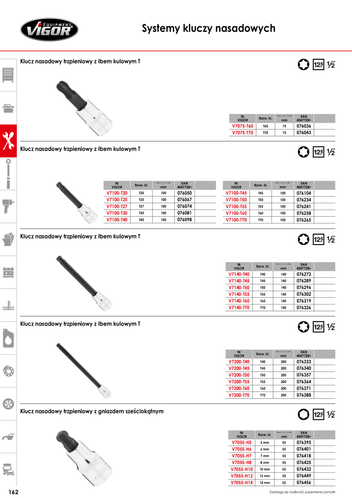 Katalog główny VIGOR NR.: 722 - Strona 164