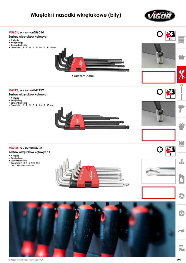 Katalog główny VIGOR NR.: 722 - Strona 193