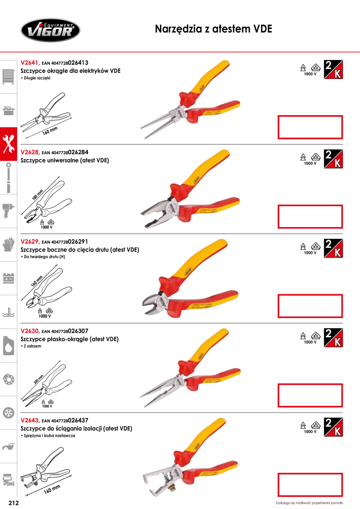 Katalog główny VIGOR NR.: 722 - Strona 214