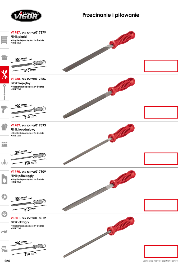 Katalog główny VIGOR NR.: 722 - Strona 226