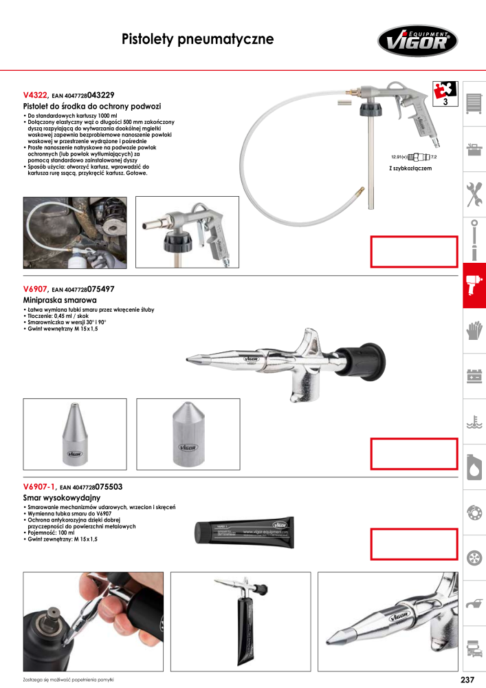 Katalog główny VIGOR Nº: 722 - Página 239