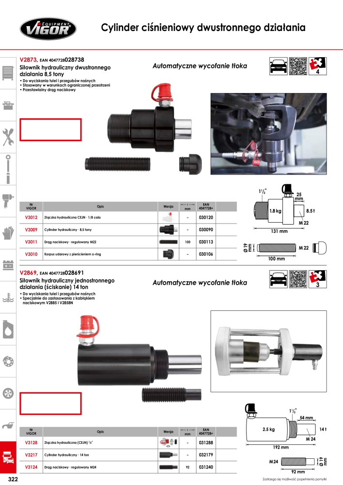 Katalog główny VIGOR NR.: 722 - Strona 324