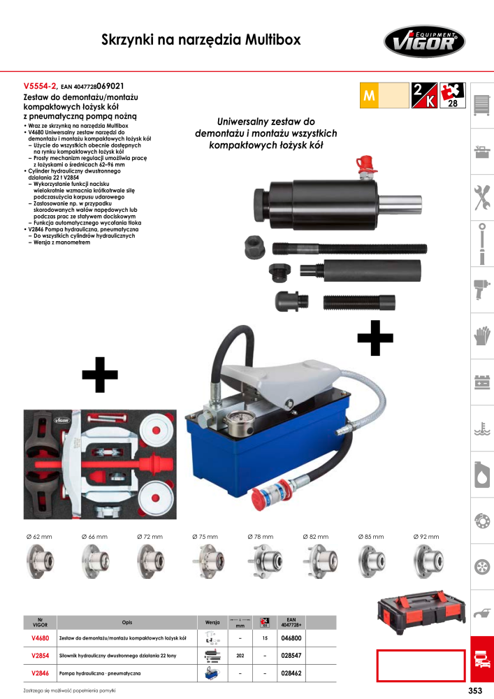 Katalog główny VIGOR Nº: 722 - Página 355