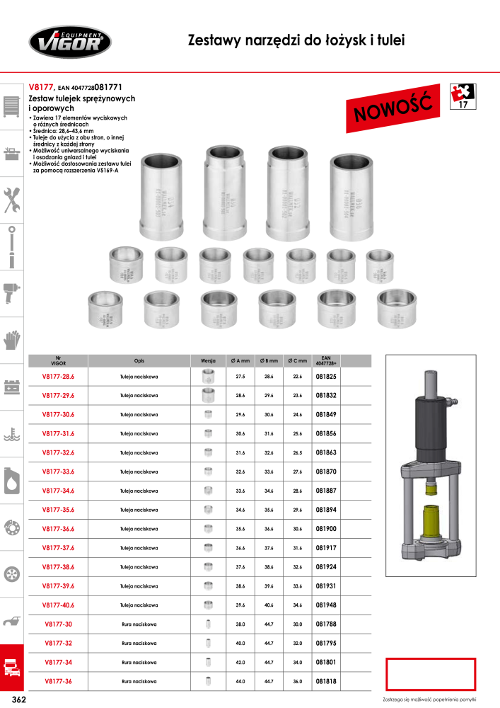 Katalog główny VIGOR NO.: 722 - Page 364