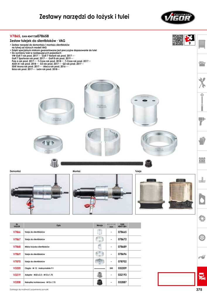 Katalog główny VIGOR NR.: 722 - Seite 377