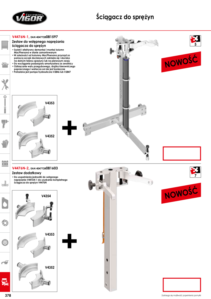 Katalog główny VIGOR Č. 722 - Strana 380