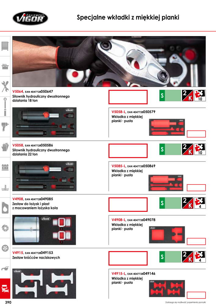 Katalog główny VIGOR Nb. : 722 - Page 392