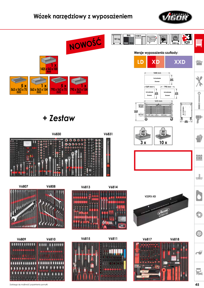 Katalog główny VIGOR Č. 722 - Strana 47