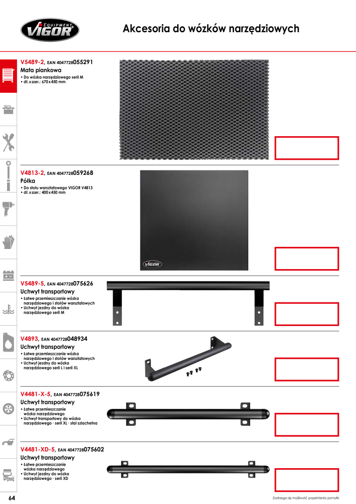 Katalog główny VIGOR NR.: 722 - Strona 66