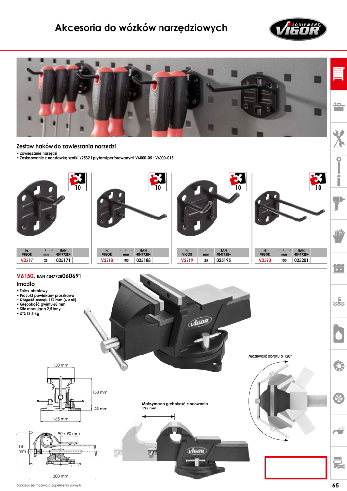 Katalog główny VIGOR Č. 722 - Strana 67