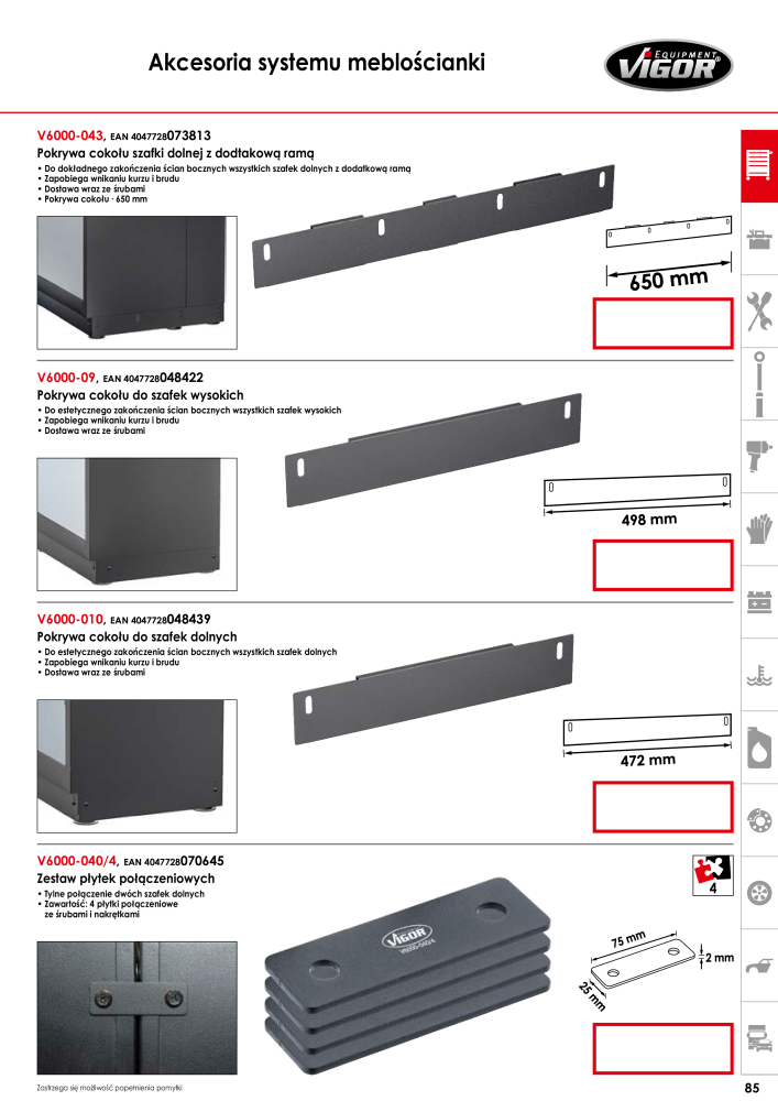 Katalog główny VIGOR NR.: 722 - Strona 87