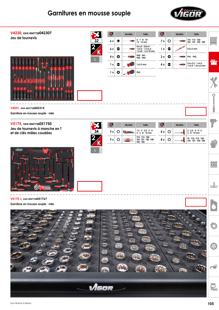 Catalogue principal VIGOR Nb. : 723 - Page 107