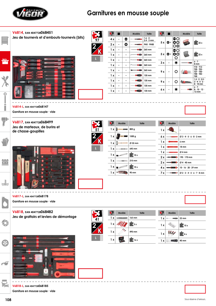 Catalogue principal VIGOR Nb. : 723 - Page 110