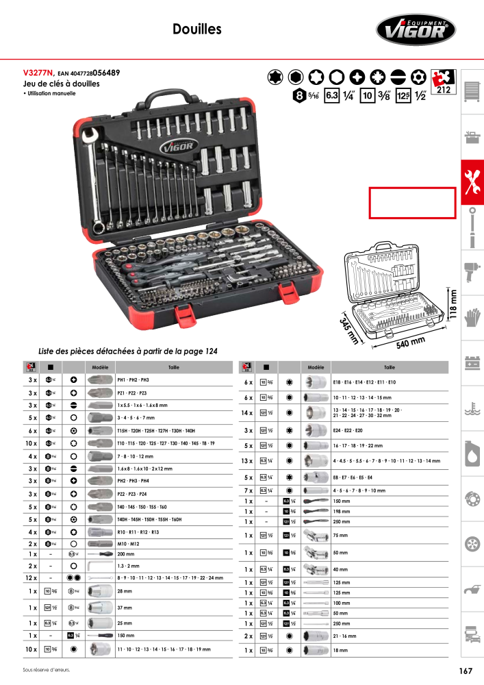 Catalogue principal VIGOR NR.: 723 - Seite 169