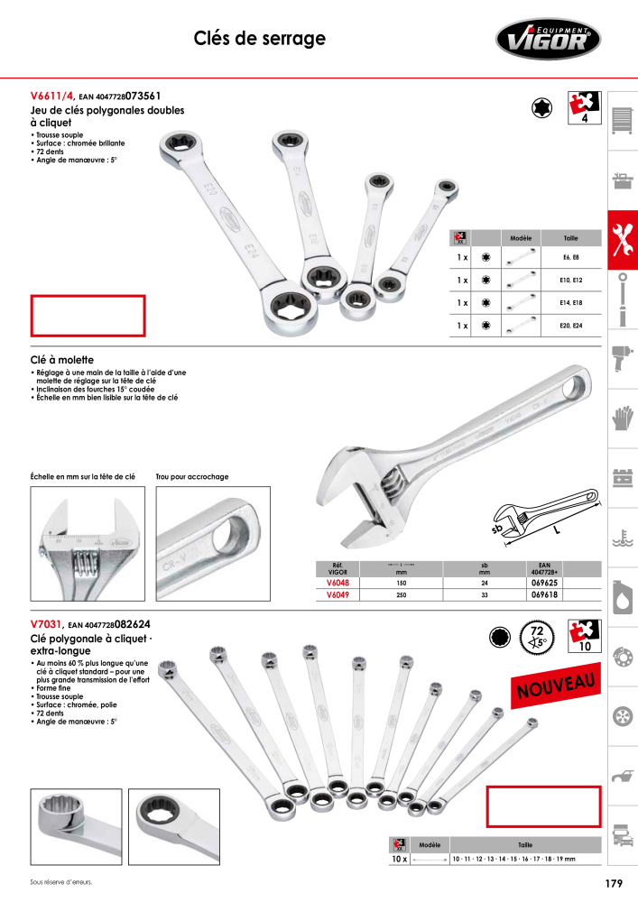 Catalogue principal VIGOR Nb. : 723 - Page 181