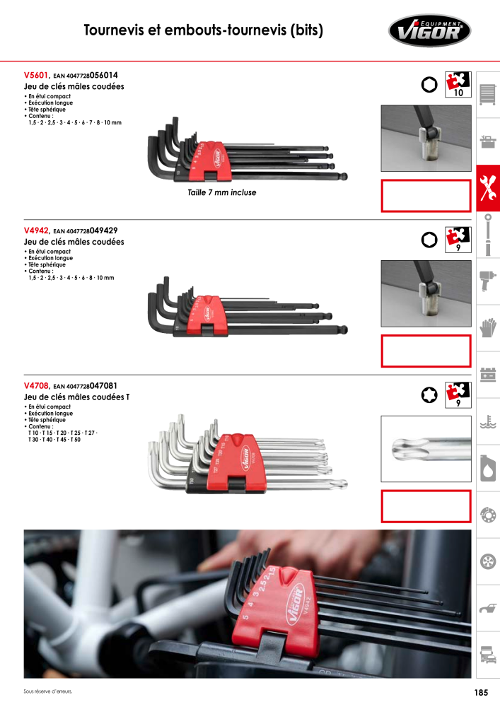 Catalogue principal VIGOR Nb. : 723 - Page 187