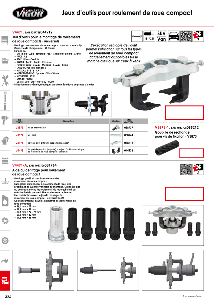 Catalogue principal VIGOR Nb. : 723 - Page 328