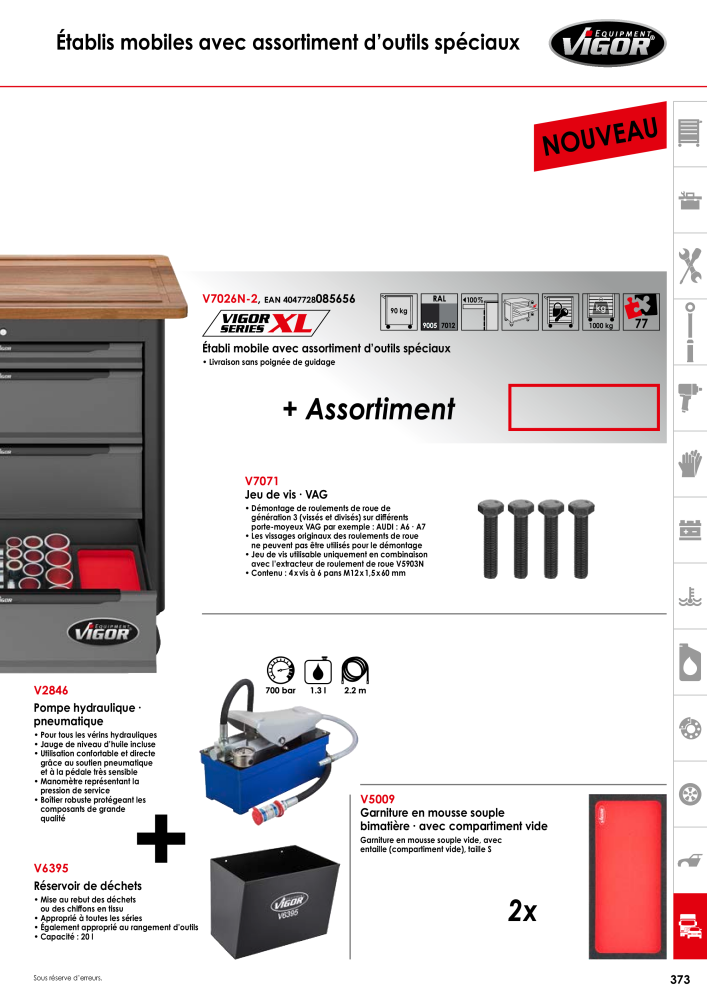 Catalogue principal VIGOR Nb. : 723 - Page 375