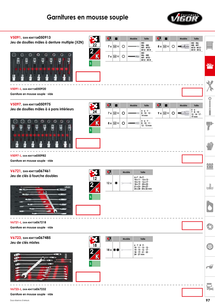 Catalogue principal VIGOR NR.: 723 - Seite 99