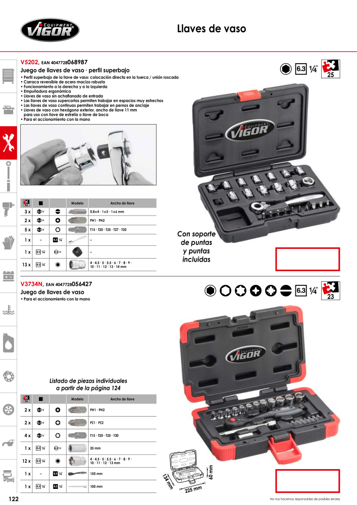 Catálogo principal de VIGOR NR.: 724 - Pagina 124
