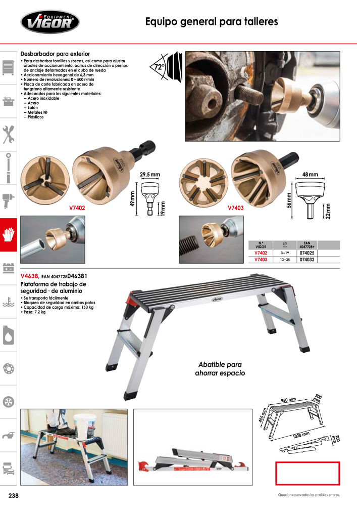 Catálogo principal de VIGOR Nº: 724 - Página 240